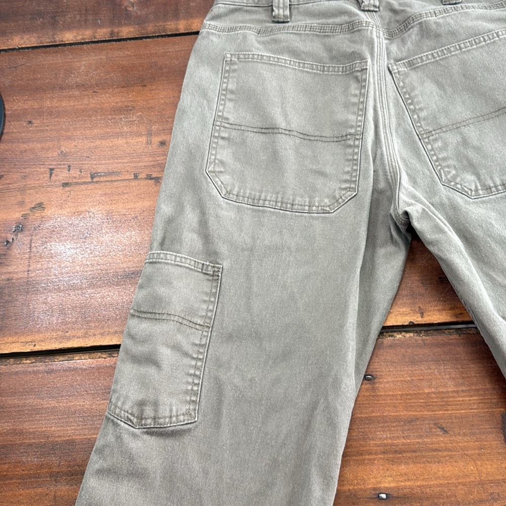 Wolverine Pants Mens 30/30 Canvas Workwear Skater Y2K Olive Hiking 90s Grunge‎ - Picture 8 of 12